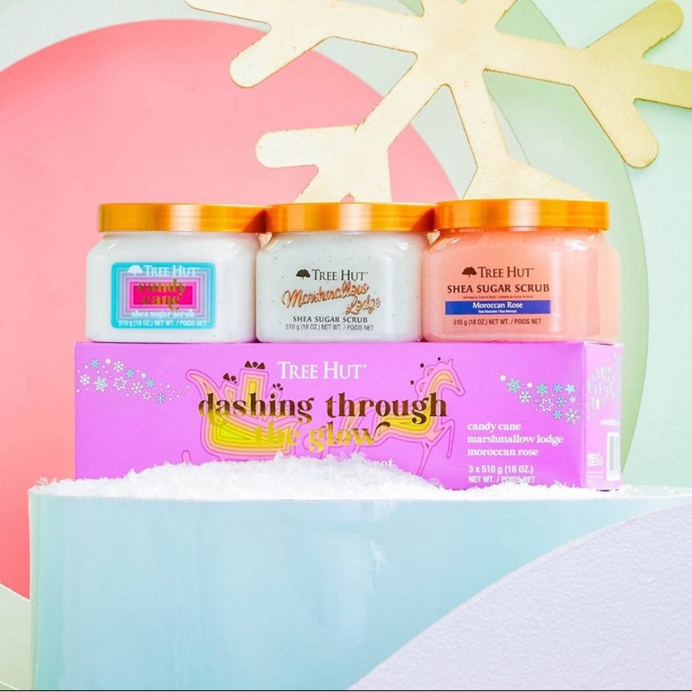 Tree Huts Dashing Thru the Glow Trio Gift Set- Holiday Limited Edition